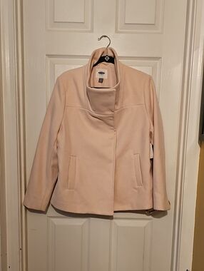 Old Navy Soft Pink Pea Coat